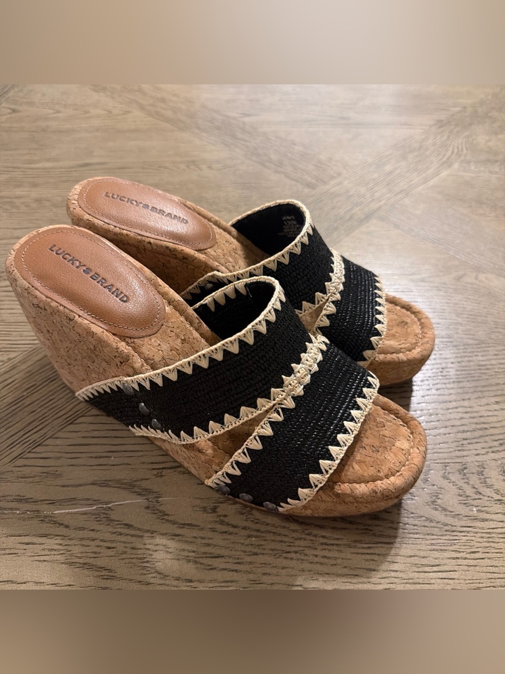 Lucky Brand womens Vickta Platform Sandal 9.5
